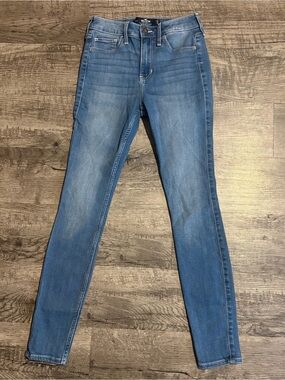 Hollister Jeans Women’s 25 Blue High Rise Super Skinny